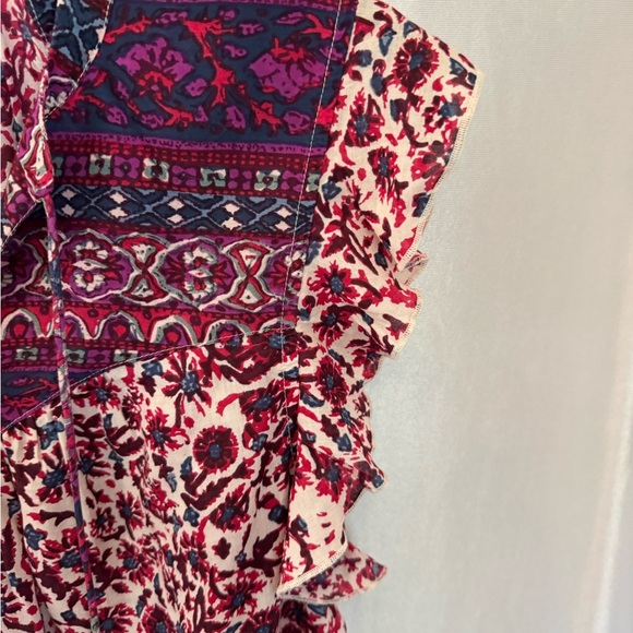 Lucky Brand Purple and Pink Blouse - Picture 5 of 5